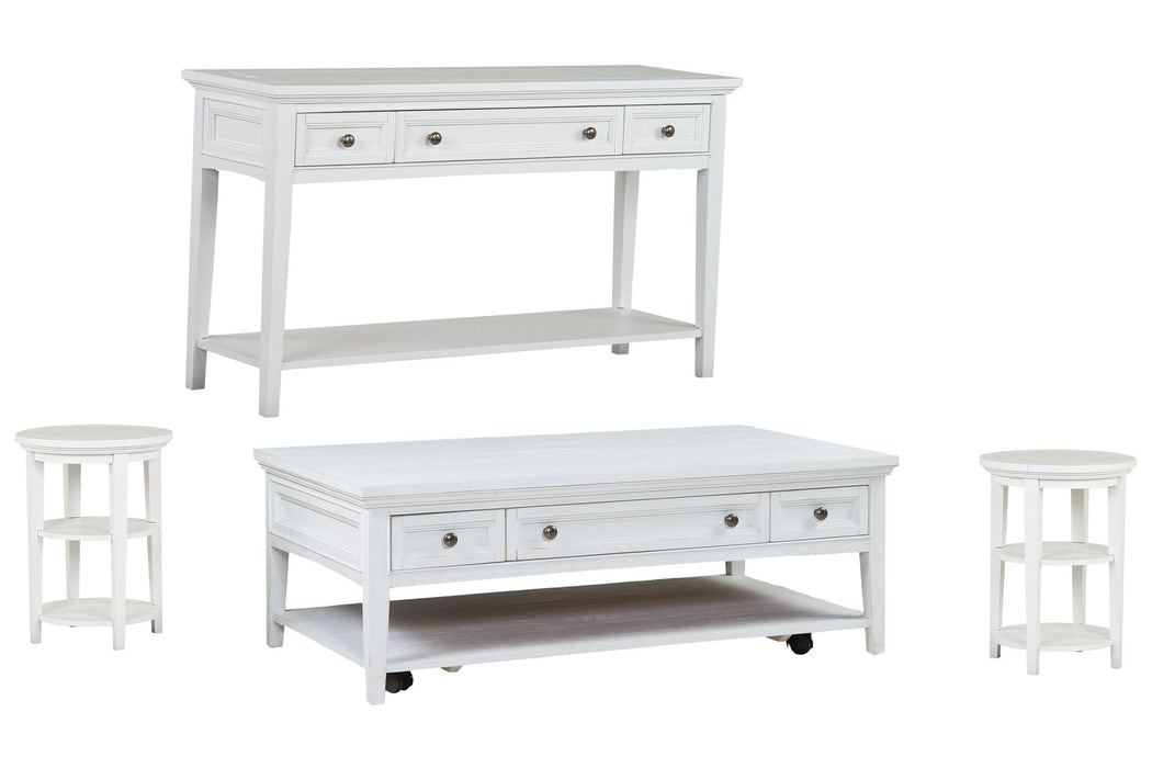Heron Cove - Rectangular Cocktail Table Set Magnussen Furniture