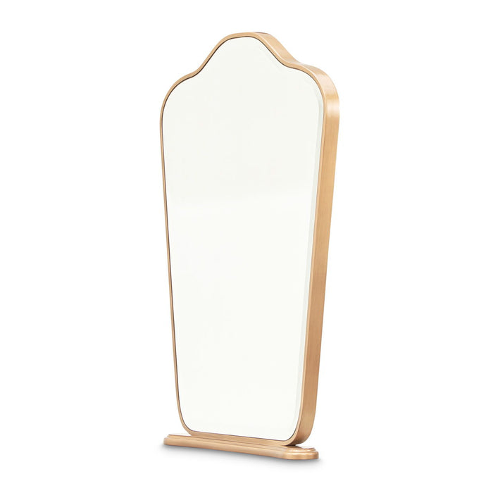Camellia Field - Vanity Mirror - Gold