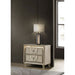 Mika - 2 Drawer LED Nightstand With USB Furniture Max