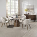 Eada - Arm Chair (Set of 2) - Beige Chenille ACME