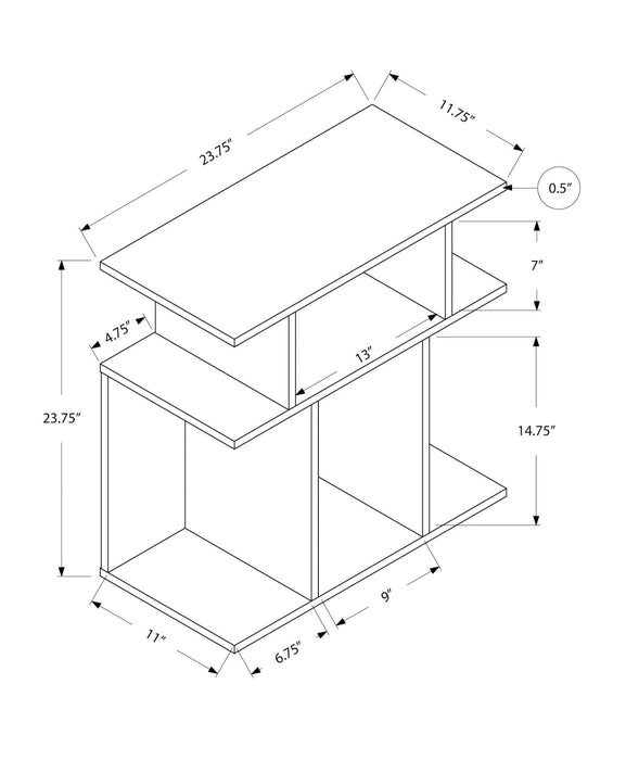 Accent Table, Side Contemporary Design 8th Street