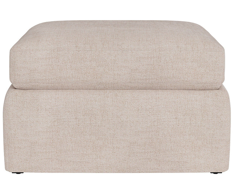 Hudson - Slipcover Ottoman, Special Order - Beige