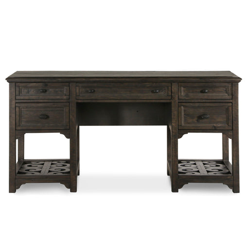 Bellamy - Desk Base - Peppercorn Magnussen Furniture