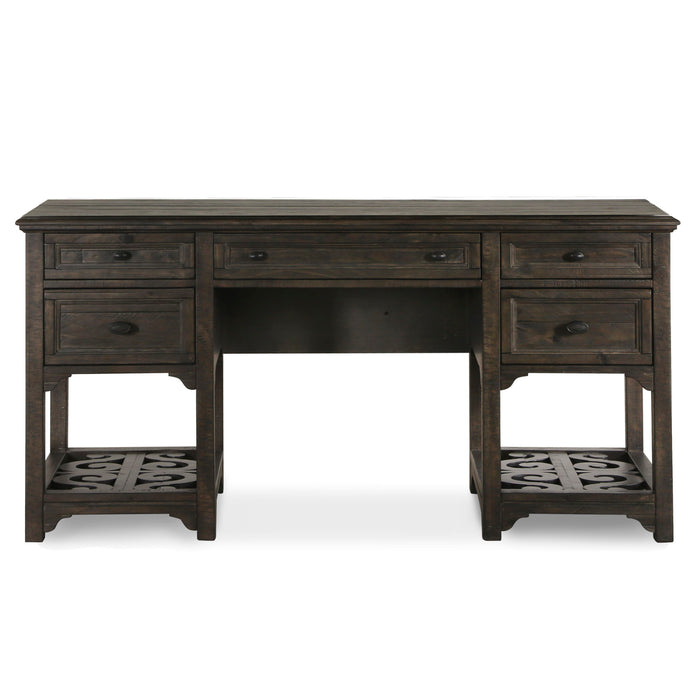 Bellamy - Desk Base - Peppercorn Magnussen Furniture