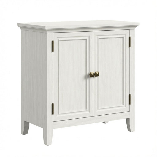 2 Door Buffet Cabinet With Adjustable Shelves - Matte White / Grayish Home Essentials