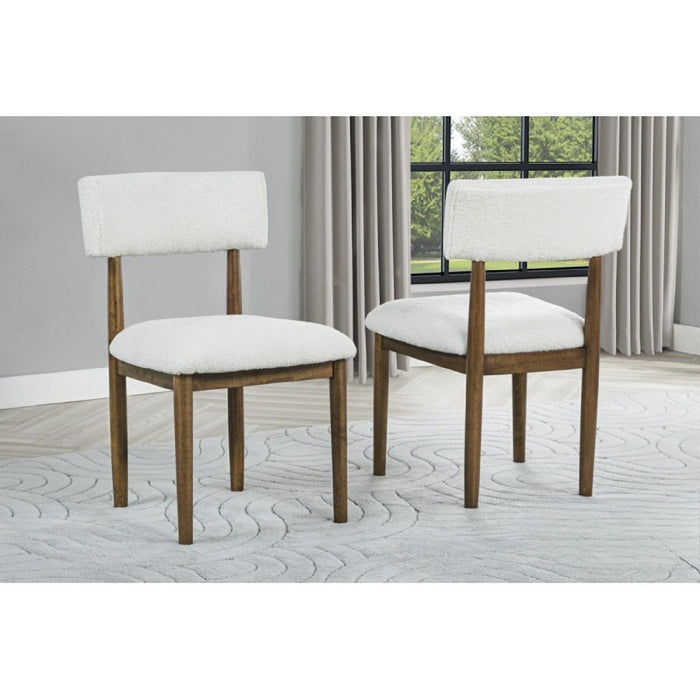 Contemporary Upholstered Dining Chairs (Set of 2) Home Essentials