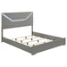 Pierce - Panel Bed LED Headboard Furniture Max