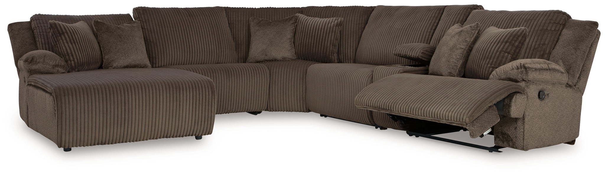 Top Tier - 6 Piece Reclining Sectional Signature Design by Ashley®