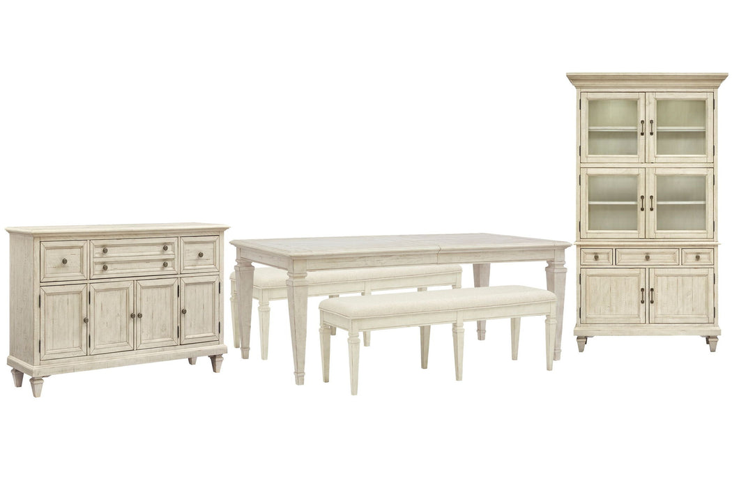 Newport - 4 Piece Extendable Rectangular Dining Table Set Magnussen Furniture