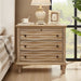 Nightstand With Charging Station, Bedside Table, 3 Drawers, USB And Type - C Ports Home Essentials