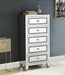 Noralie - Cabinet - Mirrored, Faux Diamonds ACME