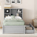 Bed Frame With Built In USB Port And 2 Drawers Home Essentials