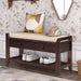 Multipurpose Entryway Shoe Rack With Cushioned Seat And Drawers Hearth and Haven