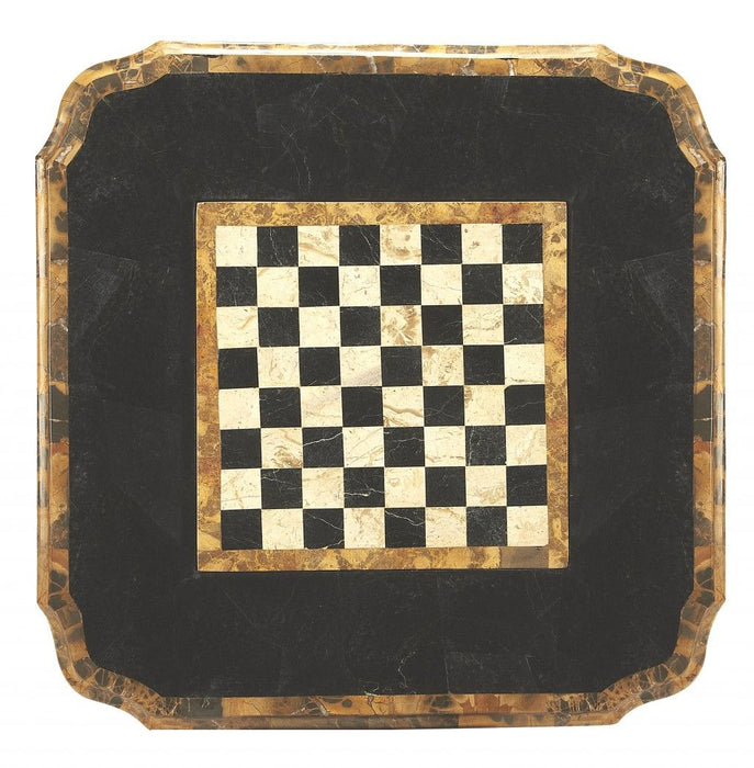 Game Table - Fossil Stone