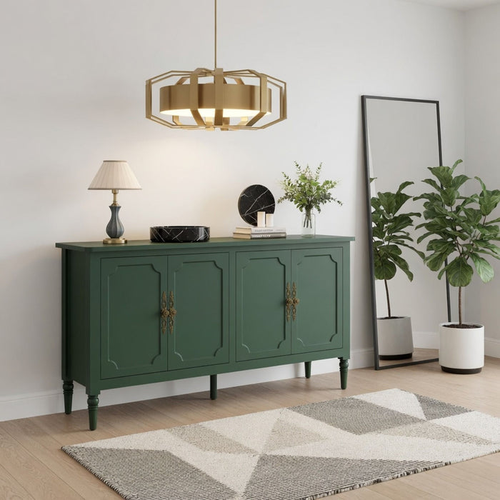 Vintage Buffet Cabinet With Adjustable Shelves Home Essentials