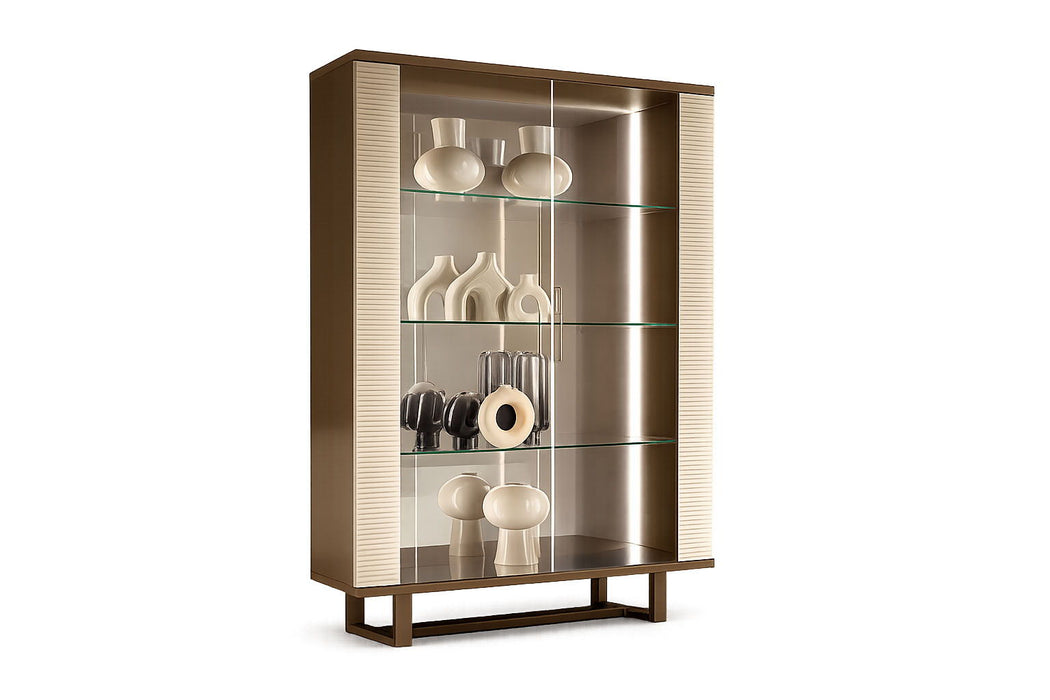 Linea - 2 Door China - Light Beige / Brown Arredoclassic Italy