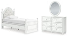 Kozlani - Upholstered Panel Bedroom Set Signature Design by Ashley®