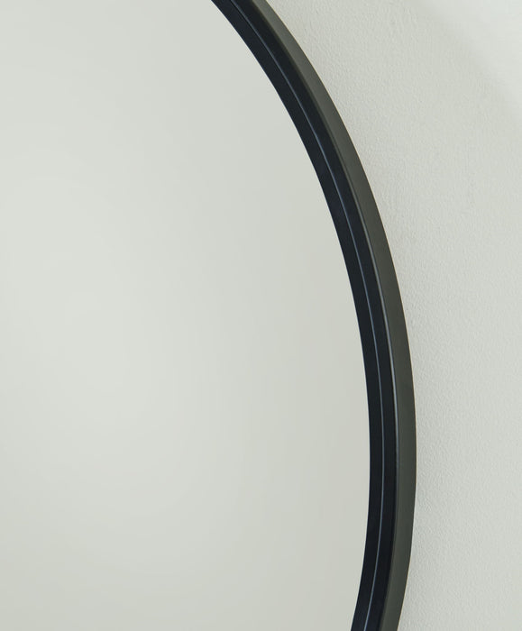 Brocky - Accent Mirror - Black Signature Design by Ashley®