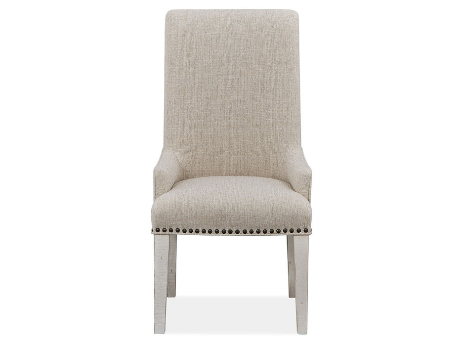 Bronwyn - Upholstered Host Side Chair (Set of 2) - Alabaster Magnussen Furniture