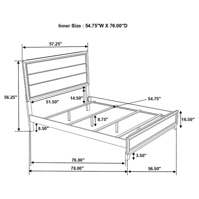 Cabrillo - Full Panel - Gray Ash Furniture Max