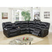 Reclining Sectional Sofa With Console Home Essentials