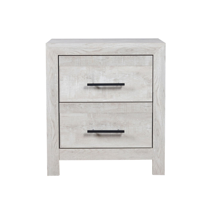 Denver - 2 Drawer Nightstand Matrix Furniture Group