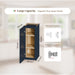 Shaker Wall Cabinet With 2 Adjustable Shelves Home Essentials