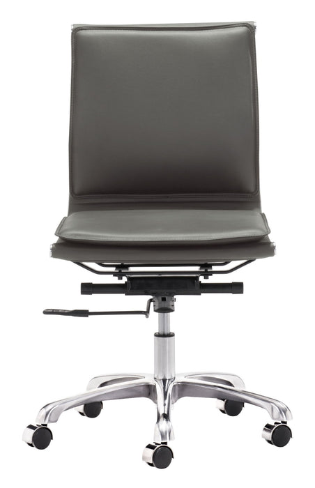 Lider Plus - Armless Office Chair Zuo Modern