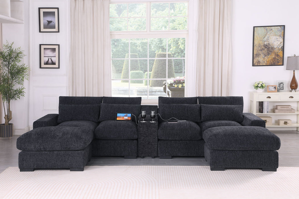 Nyeisha - Upholstered Sofa & Chaise Urban Retreats