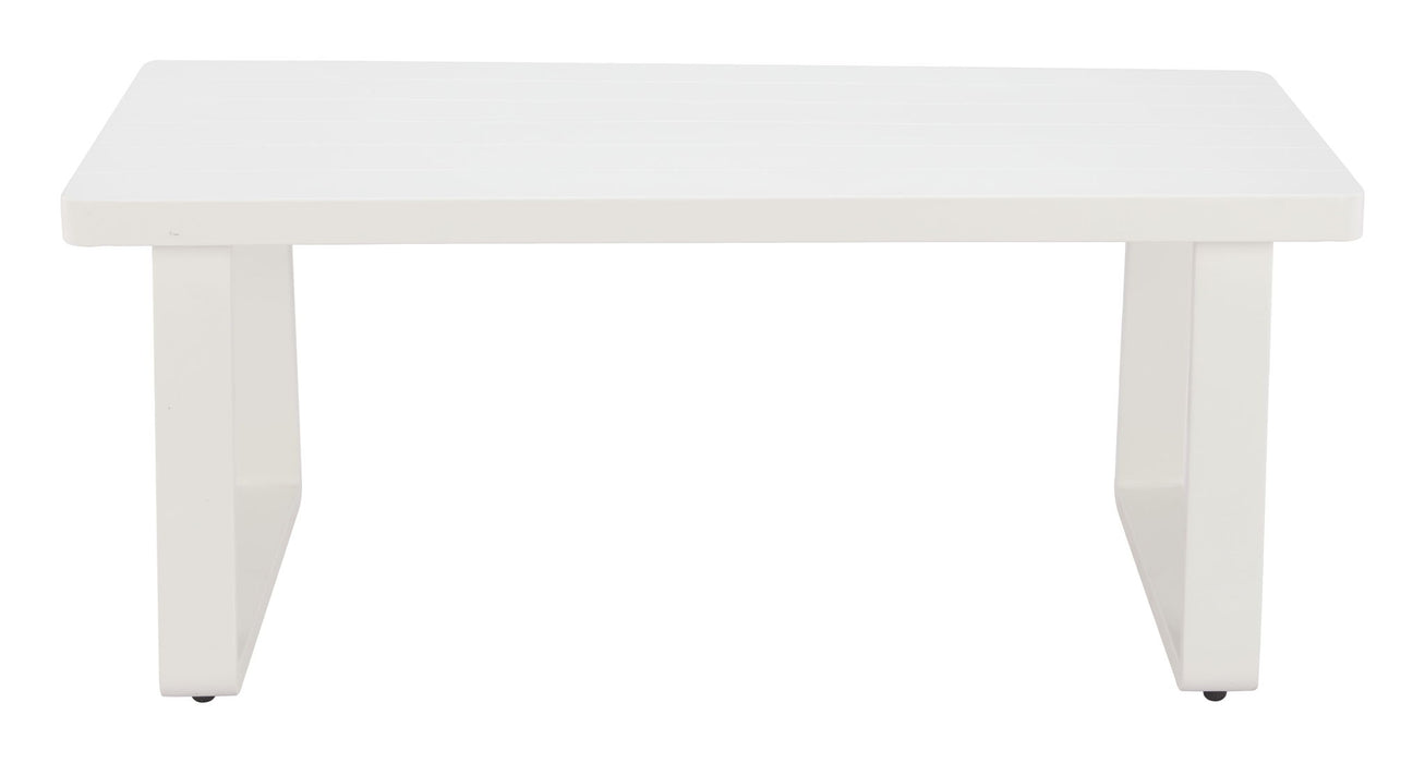 Welt - Outdoor Coffee Table - White