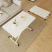 Adjustable Standing Table, Indoor & Outdoor Use, Portable With Adjustable Height - Off White / White Home Essentials