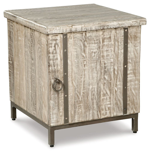 Laddford - Accent Cabinet - Shelf - Whitewash Signature Design by Ashley®