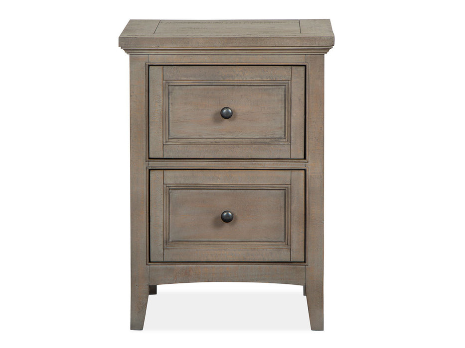 Paxton Place - Small Drawer Nightstand - Dovetail Gray Magnussen Furniture