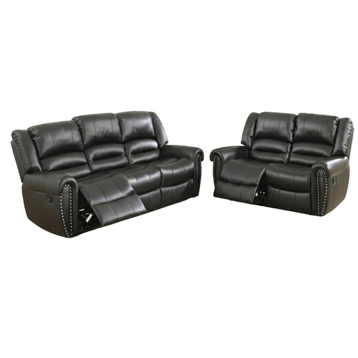 Modern Living Room Set With Nailhead Trim Home Essentials