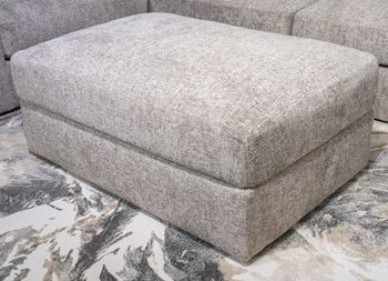 Nexora-Court - Oversized Accent Ottoman - Burlap Signature Design by Ashley®
