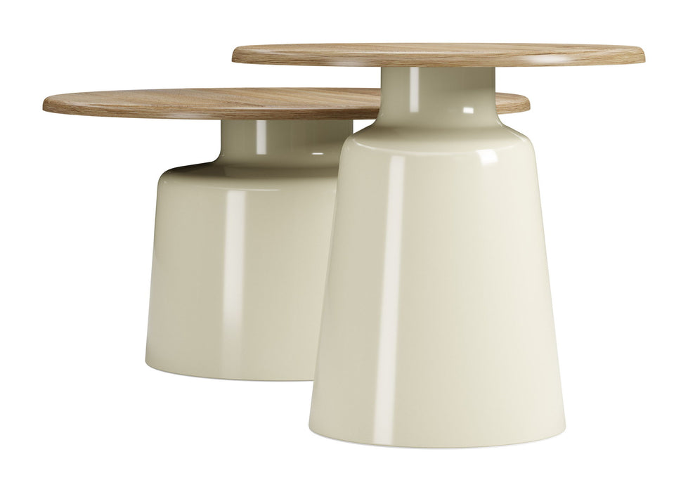 Lireen - Coffee Table Set - Natural / Ivory Zuo Modern