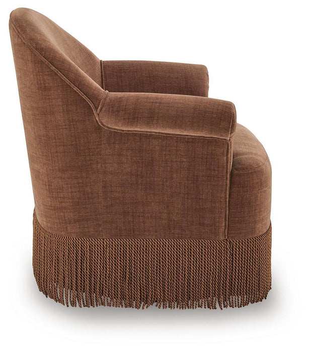 Jeanwell - Swivel Accent Chair - Clay Signature Design by Ashley®