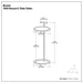 Brook - C Side Table - White / Gold Simpli-Home