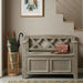 Amherst - Small Transitional Entryway Storage Bench Simpli-Home