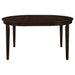 Elmira - Oval Dining Table With Leaf Extension - Brown Furniture Max