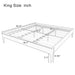 Modern Minimalist Style Platform Bed Hearth and Haven