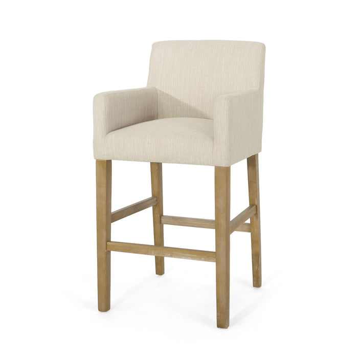 Serenitia - Upholstered Counter Chair With Straight Arm