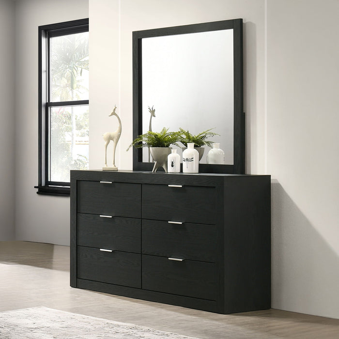Asher - Dresser & Mirror - Smoke New Classic