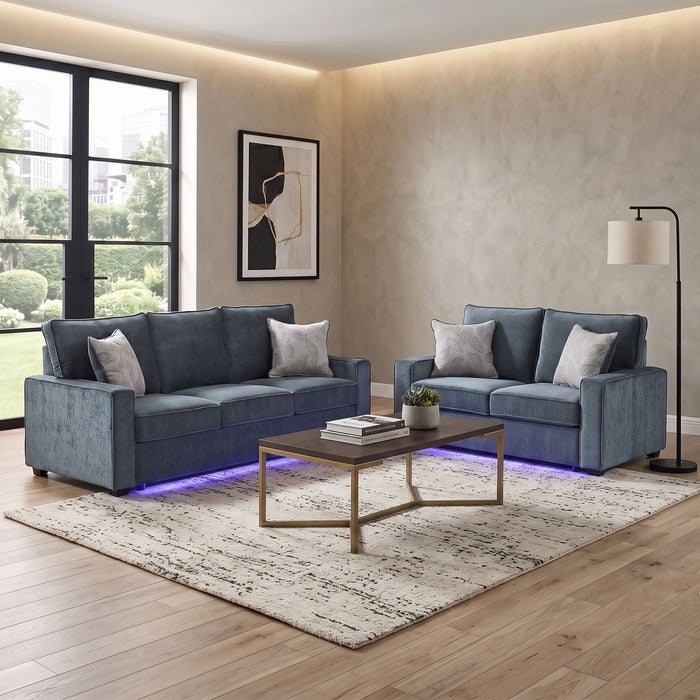 Rita - Living Room Set With LED Matrix Furniture Group