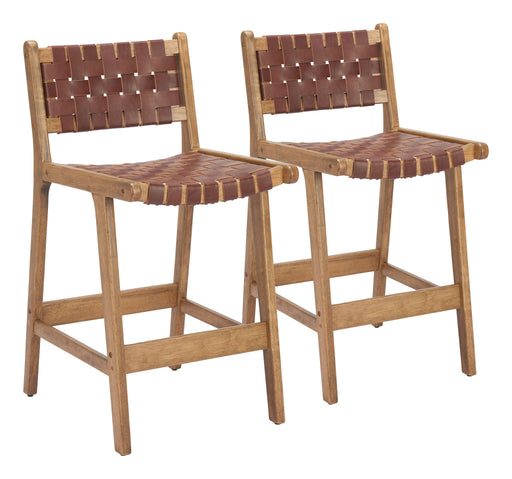 Feder - Stool (Set of 2) Zuo Modern