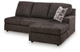 Lentiz - RAF Sofa Chaise - Onyx Signature Design by Ashley®