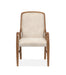 Woodward - Wood Slat Back Arm Chair (Set of 2) - Dark Clove / White Magnussen Furniture