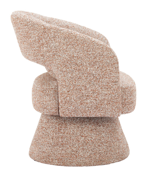 Liva - Swivel Chair - Frosty Brown Zuo Modern
