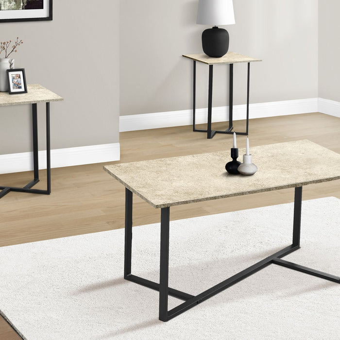 Contemporary 3 Piece Table Set 8th Street