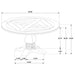Round Dining Table Set With Upholstered Chairs Furniture Max